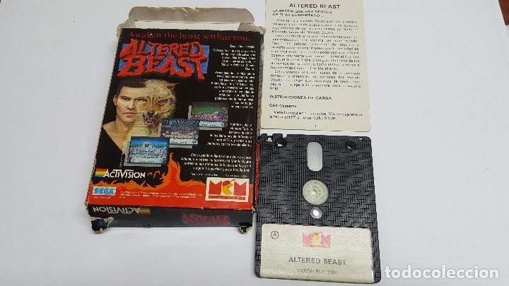 Videojuegos y consolas: Altered Beast Amstrad 6128 Disco - Foto 2