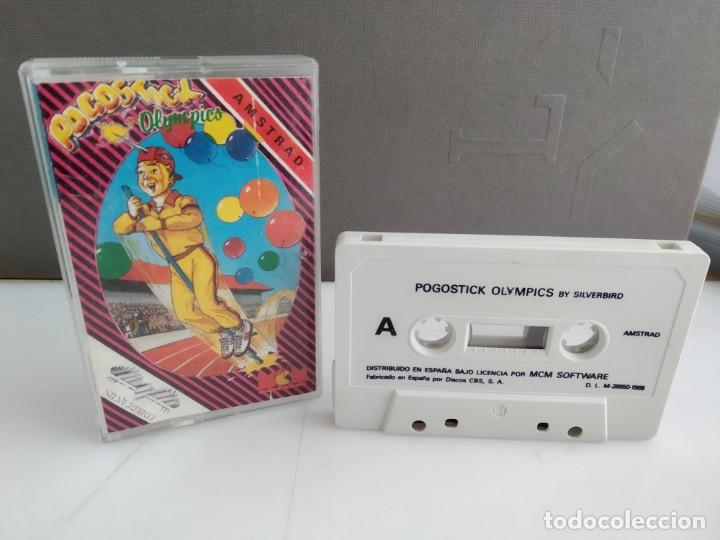 Videojuegos y consolas: ANTIGUO JUEGO AMSTRAD  POGOSTICK OLIMPICS - Foto 1
