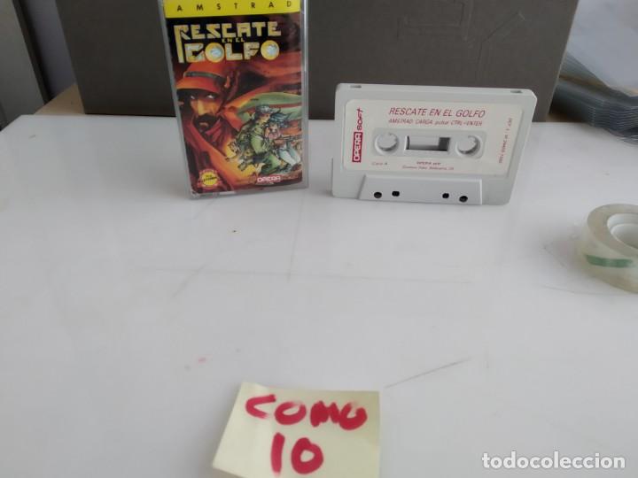 Videojuegos y consolas: ANTIGUO JUEGO AMSTRAD  RESCATE EN EL GOLFO - Foto 2