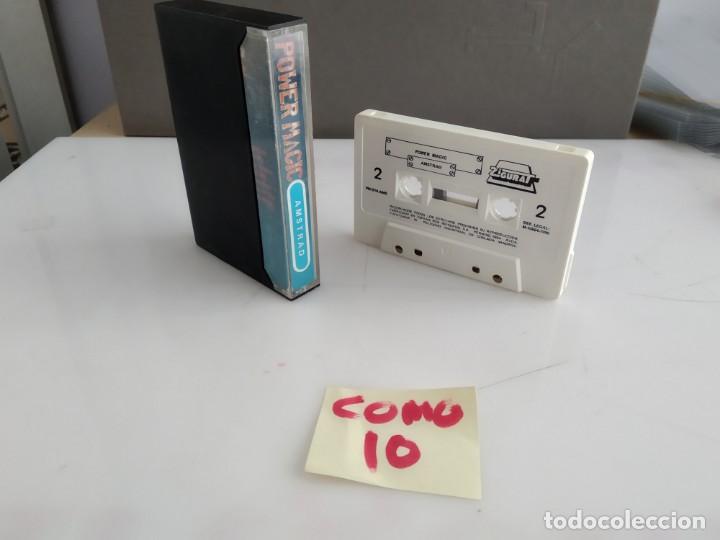 Videojuegos y consolas: ANTIGUO JUEGO AMSTRAD POWER MAGIC - Foto 2