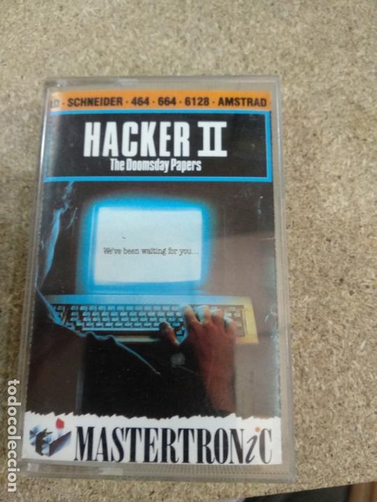 Videojuegos y consolas: Hacker 2 II - Amstrad cpc - Foto 1