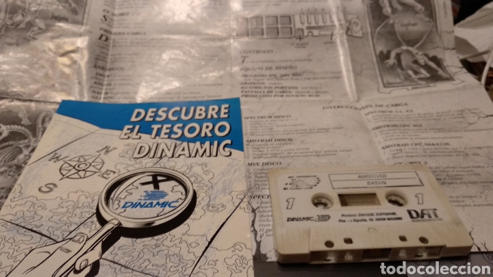 Videojuegos y consolas: SATAN con manuales pero sin caja - Foto 1