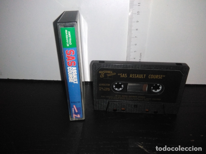Videojuegos y consolas: juego cinta cassette SAS ASSAULT COURSE amstrad - Foto 2