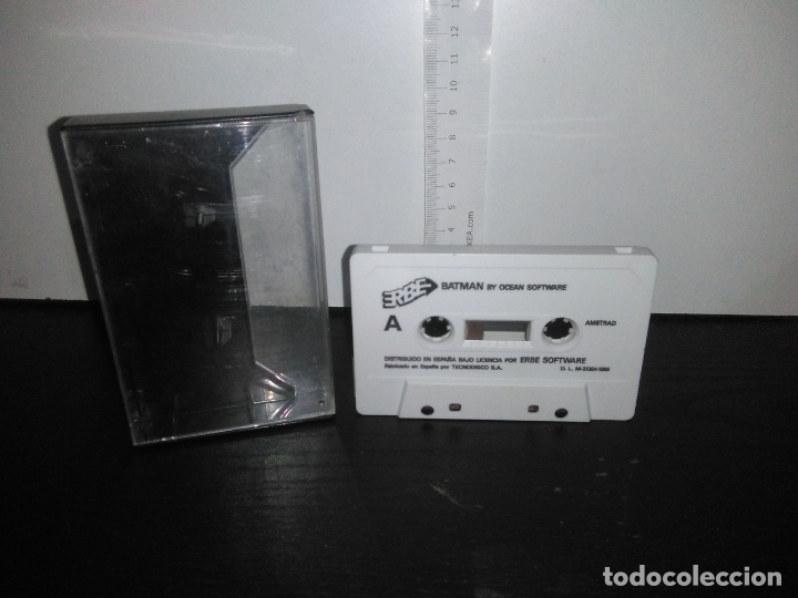 Videojuegos y consolas: juego cinta cassette batman amstrad - Foto 1