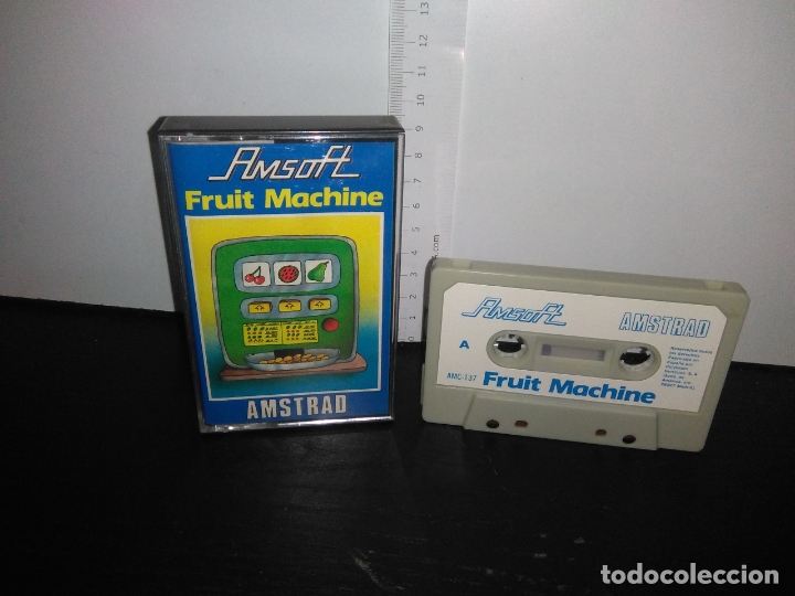 Videojuegos y consolas: juego cinta cassette fruit machine amstrad - Foto 1