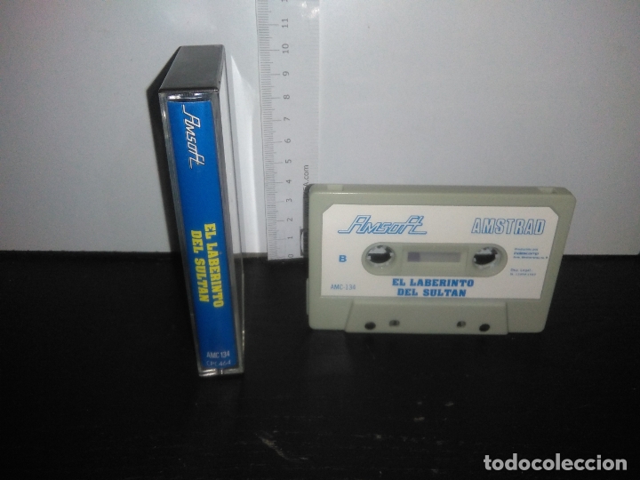 Videojuegos y consolas: juego cinta cassette el laberinto del sultan        amstrad - Foto 2