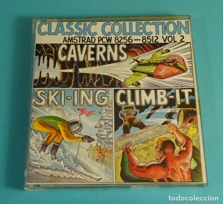 Videojuegos y consolas: CLASSIC COLLECTION VOL 2. MICROVALUE. AMSTRAD PCW 8256 - 8512. CAJA E INSTRUCCIONES - Foto 1