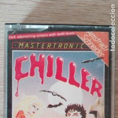 Videojuegos y Consolas: CHILLER-AMSTRAD CASSETTE-MASTERTRONIC-AÑO 1985-BUEN ESTADO-ED.DISTRIBUIDA EN ESPAÑA.