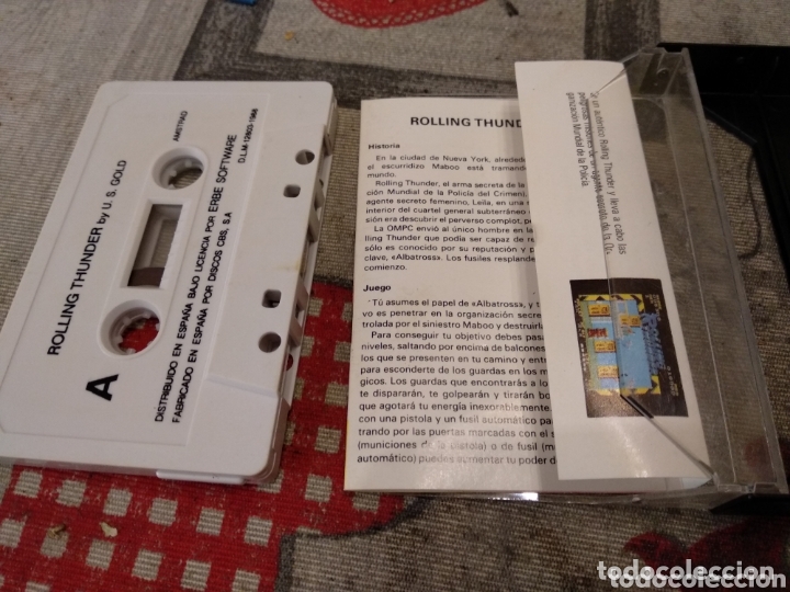 Videojuegos y consolas: ROLLING THUNDER - Foto 2