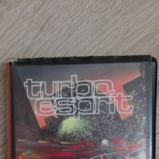 Videojuegos y Consolas: TURBO ESPRIT-AMSTRAD CASSETTE-ESTUCHE NEGRO ALMEJA-DURELL-AÑO 1986.BUEN ESTADO.