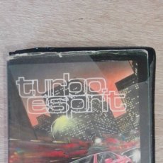 Videojuegos y Consolas: TURBO ESPRIT-AMSTRAD CASSETTE-ESTUCHE NEGRO ALMEJA-DURELL-AÑO 1986.ESTUCHE CON DEFECTOS.