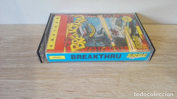 Videojuegos y consolas: BREAKTHRU-AMSTRAD CASSETTE-DATA EAST-A&Ntilde;O 1986-FUNCIONANDO - Foto 3