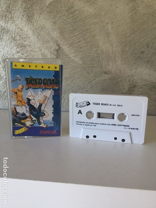 Videojuegos y consolas: TIGER ROAD AMSTRAD - Foto 1