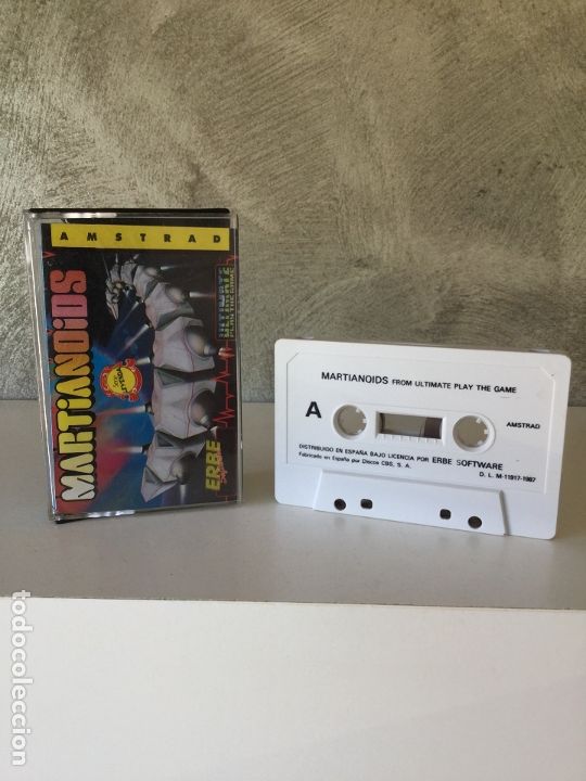 Videojuegos y consolas: MARTIANOIDS ULTIMATE AMSTRAD - Foto 1