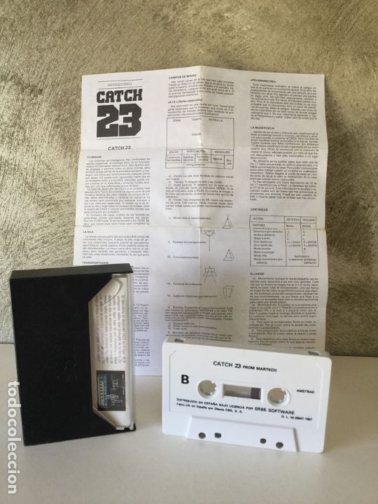 Videojuegos y consolas: CATCH 23 AMSTRAD - Foto 2