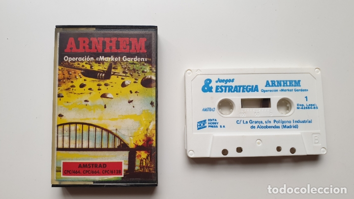 Videojuegos y consolas: ARNHEM -  Amstrad Cassete - Como nuevo - MicroHobby - Foto 1