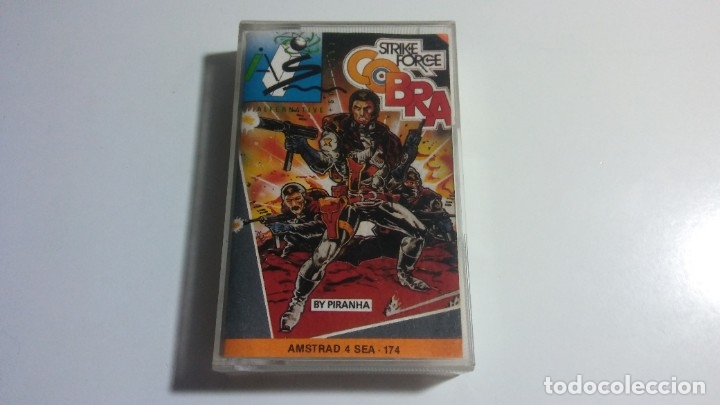 Videojuegos y consolas: AMSTRAD. JUEGO: STRIKE FORCE COBRA (SYSTEM 4) - A&Ntilde;O 1988 - Foto 1