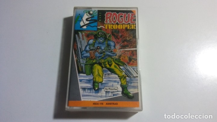 Videojuegos y consolas: AMSTRAD. JUEGO: ROGUE TROOPER (SYSTEM 4) - A&Ntilde;O 1988 - Foto 1