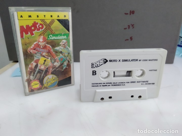 Videojuegos y consolas: ANTIGUO JUEGO PARA AMSTRAD MOTO SIMULATOR - Foto 2