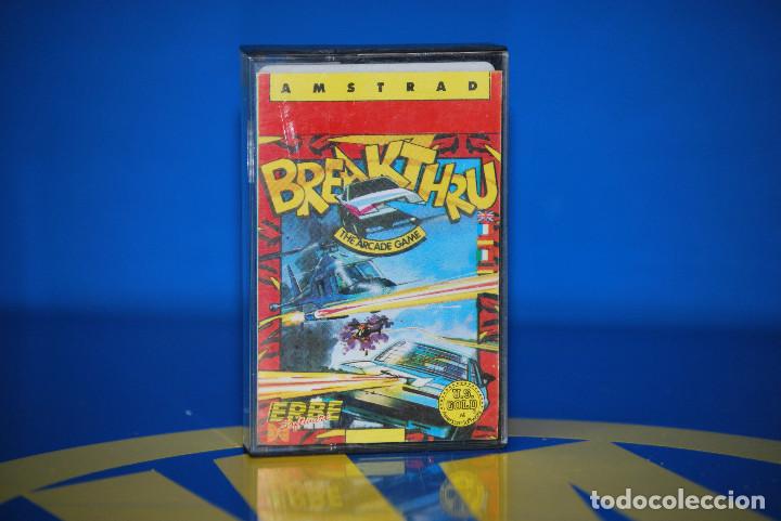 Videojuegos y consolas: Breakthru. Juego AMSTRAD. - Foto 1