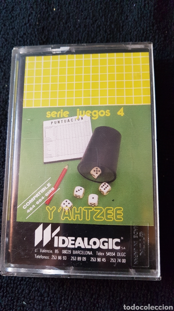 Videojuegos y consolas: Amstrad...yahtzee - Foto 1