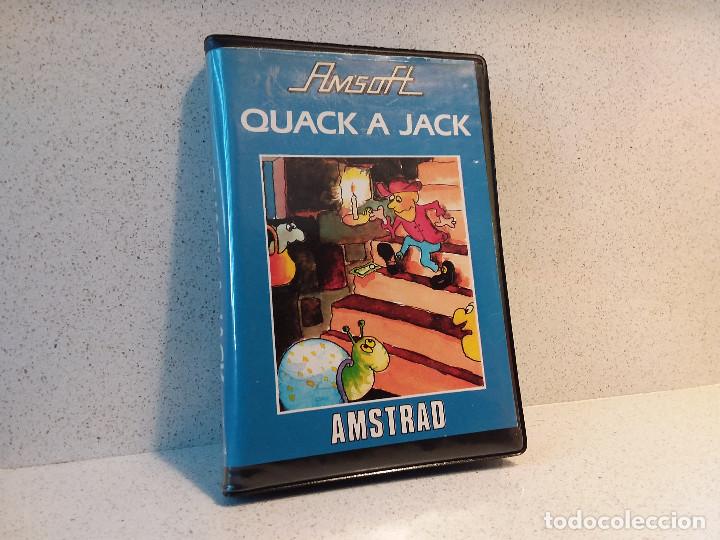 Videojuegos y consolas: Quack a Jack / Amstrad / Estuche / Cinta / Amsoft - Foto 1