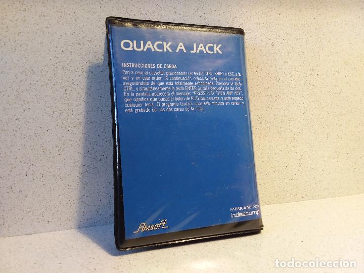 Videojuegos y consolas: Quack a Jack / Amstrad / Estuche / Cinta / Amsoft - Foto 2