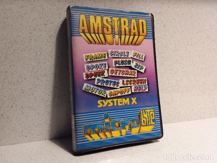 Videojuegos y consolas: System X / Amstrad / Estuche / Cinta / Microbyte - Foto 1