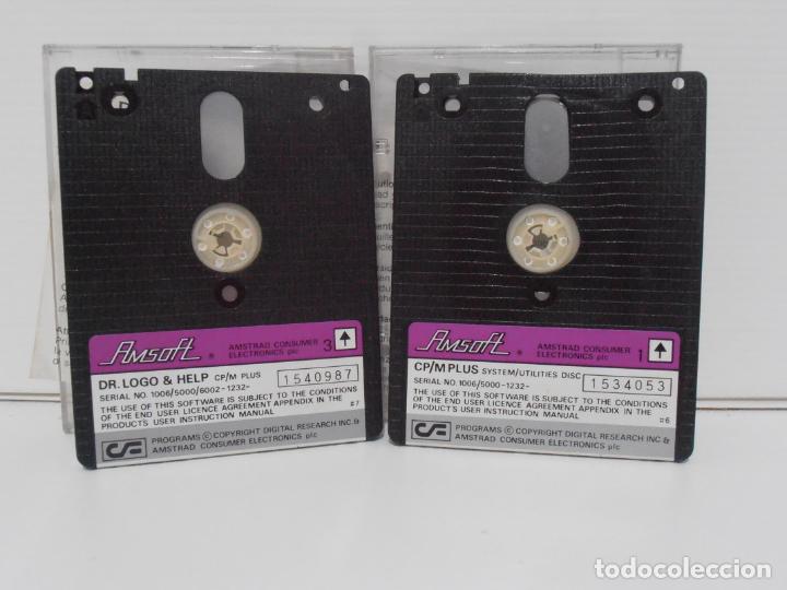 Videojuegos y consolas: LOTE AMSTRAD CPC 2 DISCOS, DR LOGO & HELP Y PROGRAMMING UTILITIES - Foto 2
