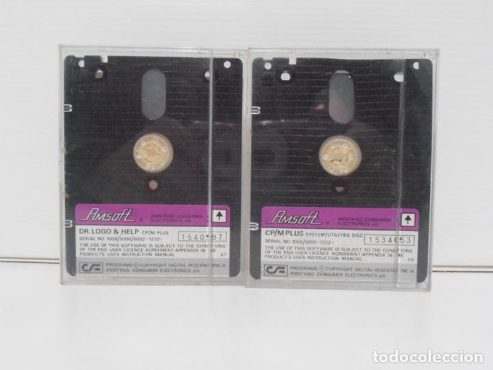 Videojuegos y consolas: LOTE AMSTRAD CPC 2 DISCOS, DR LOGO & HELP Y PROGRAMMING UTILITIES - Foto 1