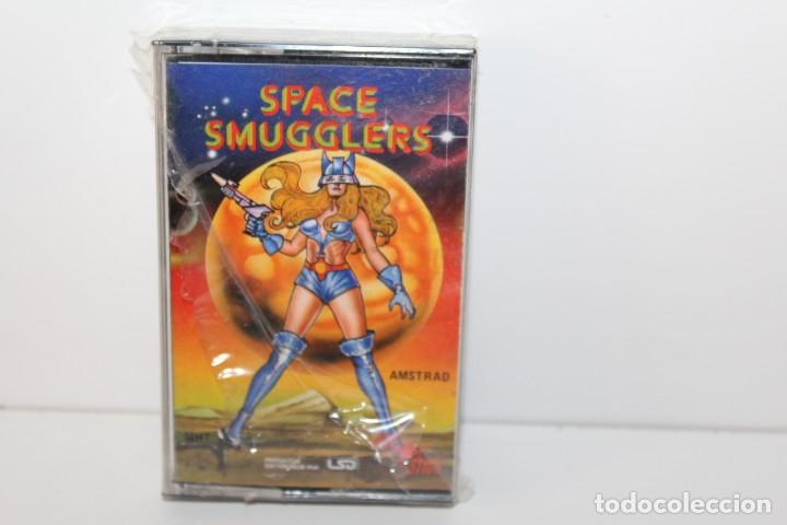 Videojuegos y consolas: JUEGO AMSTRAD SPACE SMUGGLERS - PRECINTADO - Foto 1