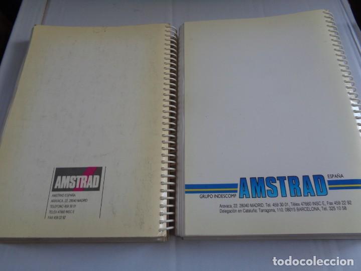 Videojuegos y consolas: AMSTRAD - 2 LIBROS : GUIA DEL USUARIO Y MANUAL DE BASIC PCW 8256 / 8512 - Foto 2