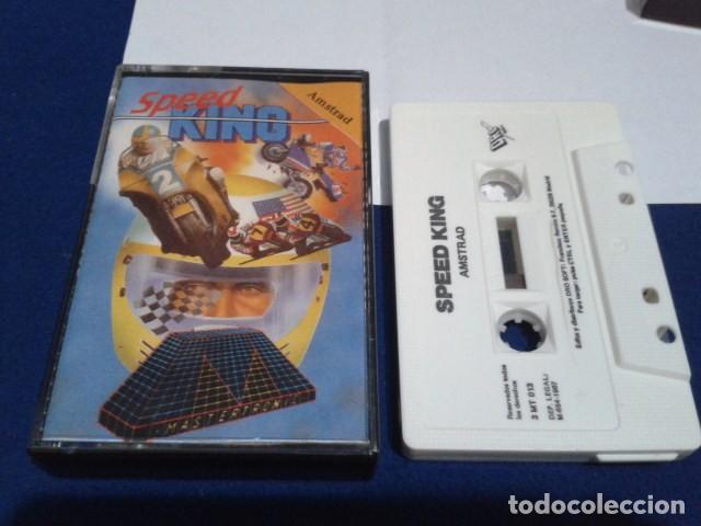 JUEGO DE ORDENADOR VIDEO CASETE AMSTRAD - SPEED KING - 1987 (Juguetes - Videojuegos y Consolas - Amstrad)