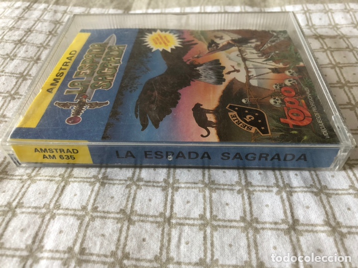 Videojuegos y consolas: La espada sagrada amstrad cinta - Foto 5