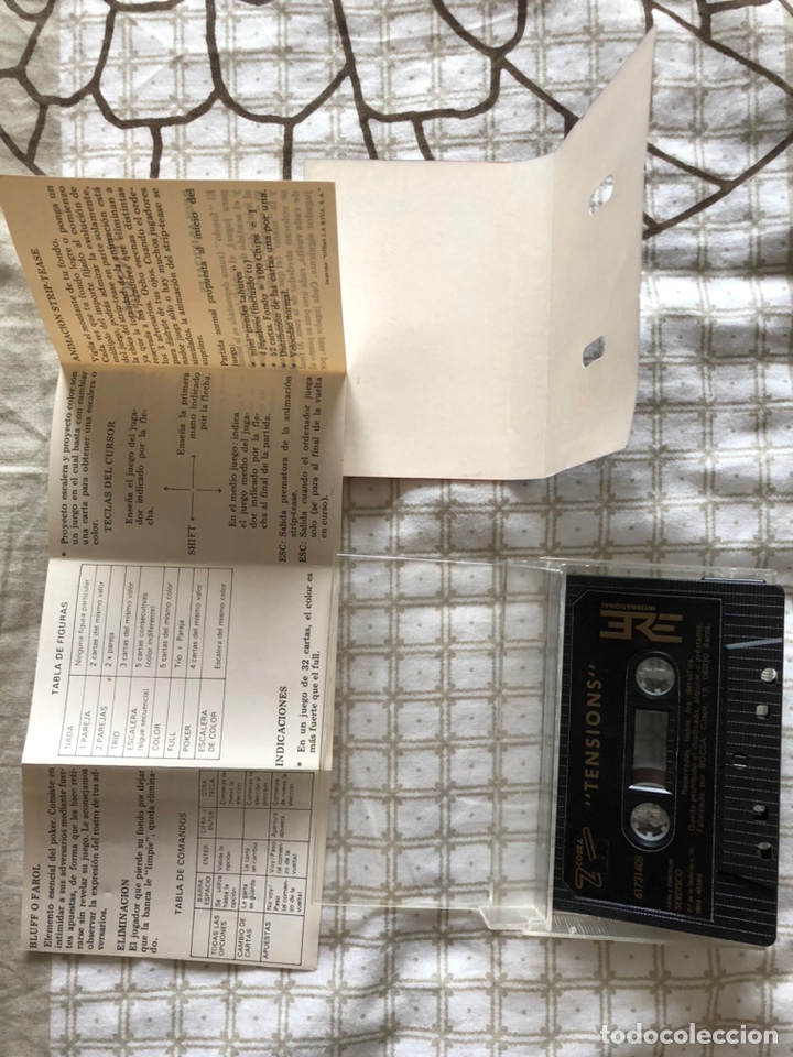 Videojuegos y consolas: Tensions amstrad cinta - Foto 2
