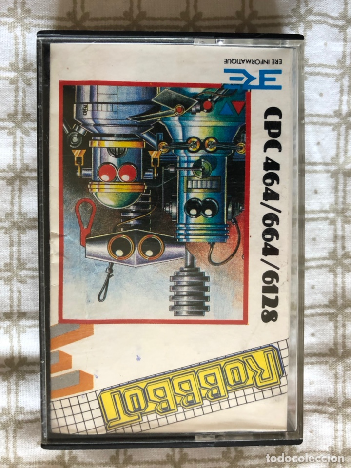 Videojuegos y consolas: Robbbot amstrad cinta - Foto 4