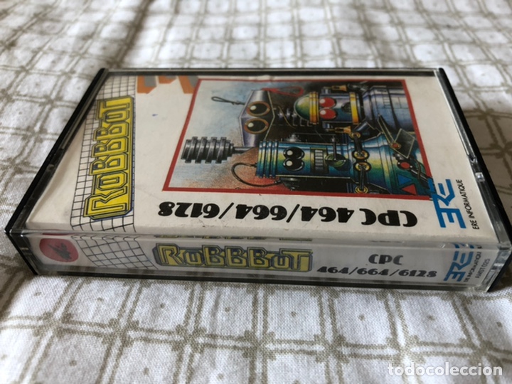 Videojuegos y consolas: Robbbot amstrad cinta - Foto 6