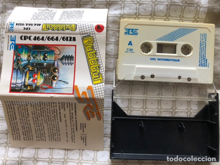 Videojuegos y consolas: Robbbot amstrad cinta - Foto 1