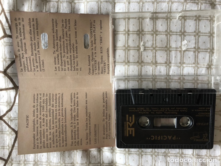 Videojuegos y consolas: Pac&iacute;fic para amstrad cinta - Foto 2