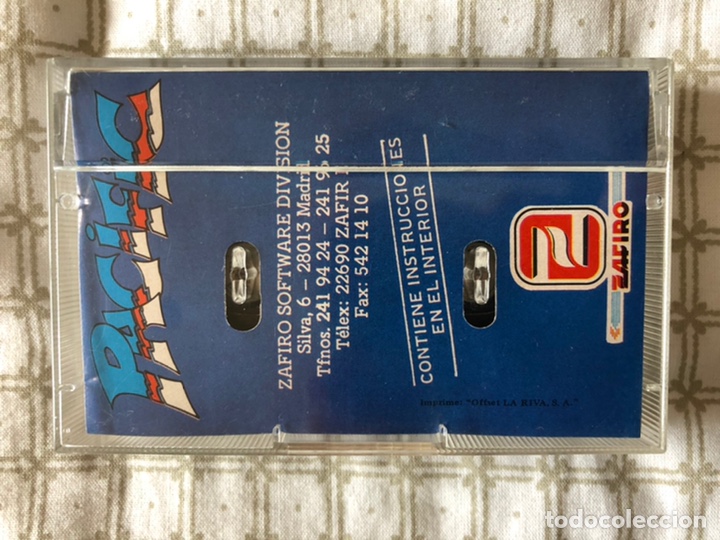 Videojuegos y consolas: Pac&iacute;fic para amstrad cinta - Foto 5
