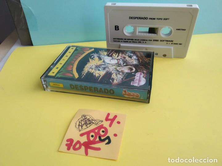 Videojuegos y consolas: ANTIGUO JUEGO PARA AMSTRAD  DESPERADO - Foto 2