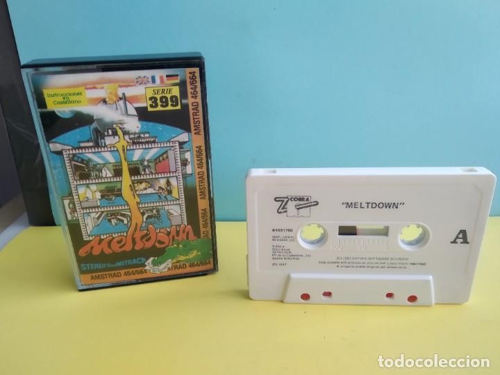 Videojuegos y consolas: ANTIGUO JUEGO PARA AMSTRAD MELTDOWN - Foto 1