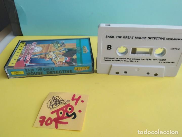 Videojuegos y consolas: ANTIGUO JUEGO PARA AMSTRAD  BASIL - Foto 2