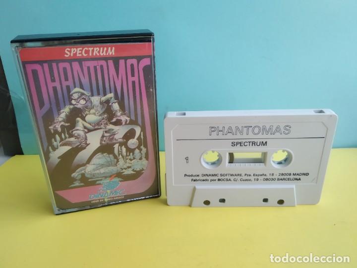 Videojuegos y consolas: ANTIGUO JUEGO PARA SPECTRUM PHANTOMAS - Foto 1