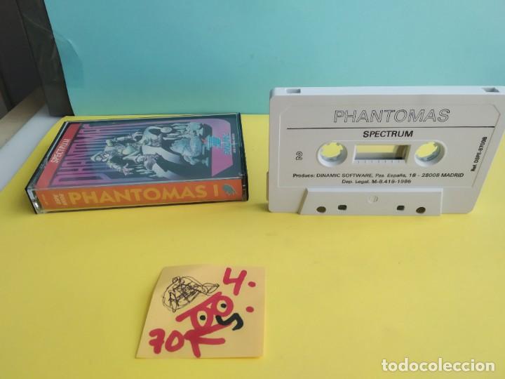 Videojuegos y consolas: ANTIGUO JUEGO PARA SPECTRUM PHANTOMAS - Foto 2