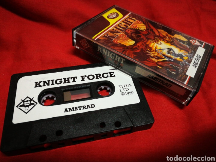 Videojuegos y consolas: JUEGO AMSTRAD KNIGHT FORCE- TITUS LTD, 1989. - Foto 3