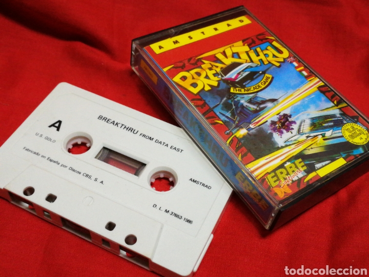 Videojuegos y consolas: JUEGO AMSTRAD BREAKTHRU- DATA EAST (ERBE SOFTWARE), 1986. - Foto 3
