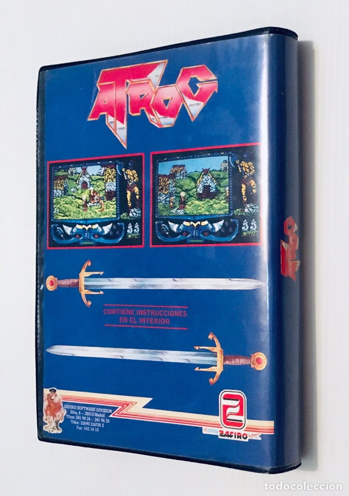 Jeu Amstrad CPC 464 – ATROG Par Zafiro Software – Action Aventure, Bon état