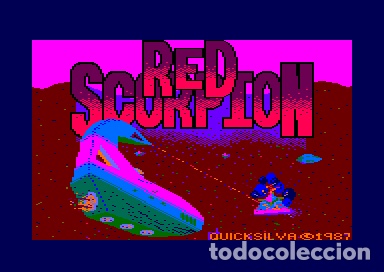 Videojuegos y consolas: Red Scorpion [QuickSilva] 1987 [Bug-Byte Software] [Amstrad CPC] - Foto 4