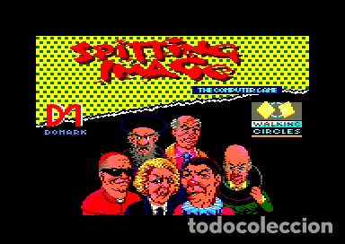 Videojuegos y consolas: Spitting Image [Domark Ltd] 1988 Walking Circles / Erbe Software [AMSTRAD CPC] - Foto 4